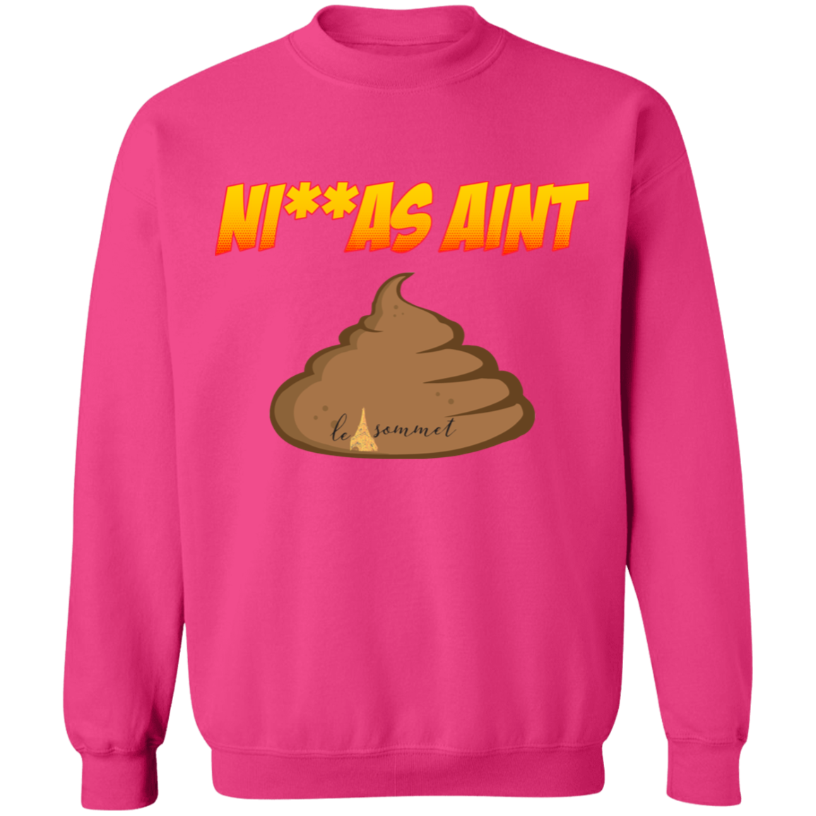 NAS Crewneck Pullover Sweatshirt 8 oz.