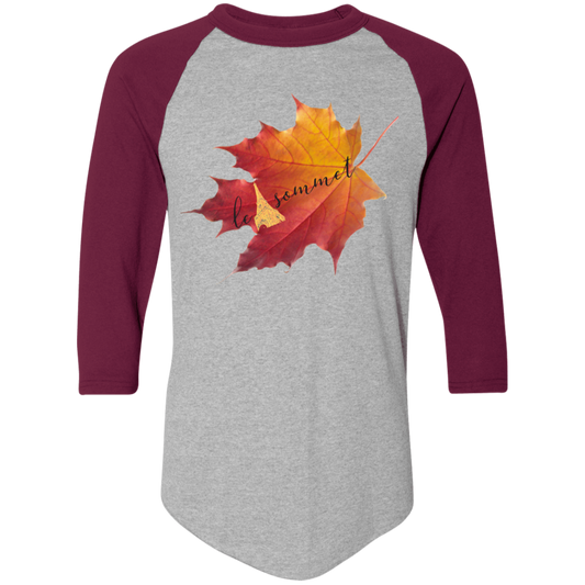 Autumn Logo Leaf Colorblock Raglan Jersey