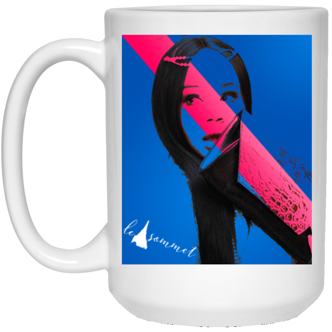 Queen Jay Marie 15 oz. White Mug