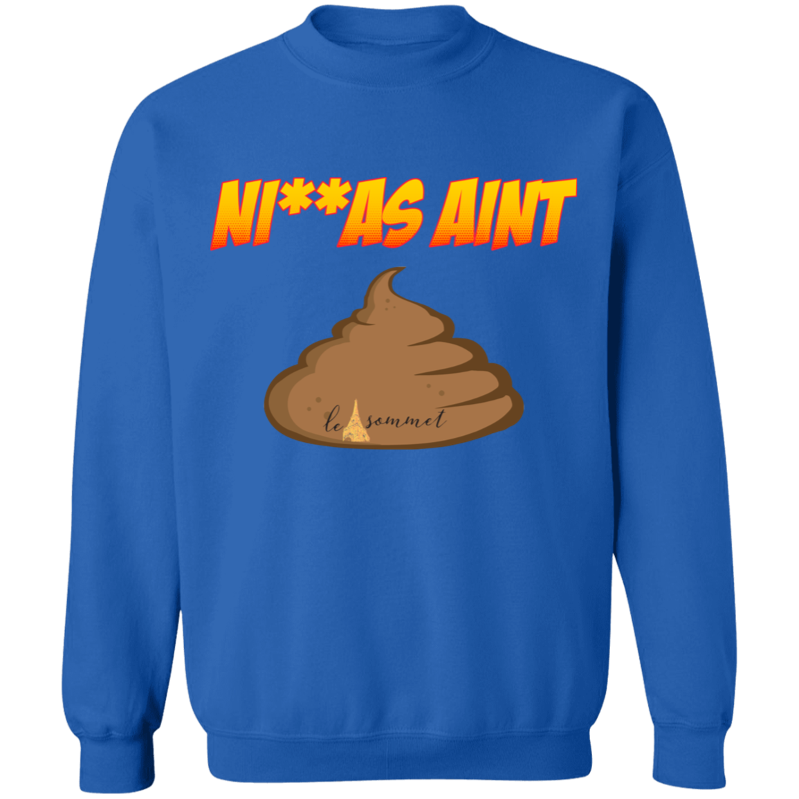 NAS Crewneck Pullover Sweatshirt 8 oz.