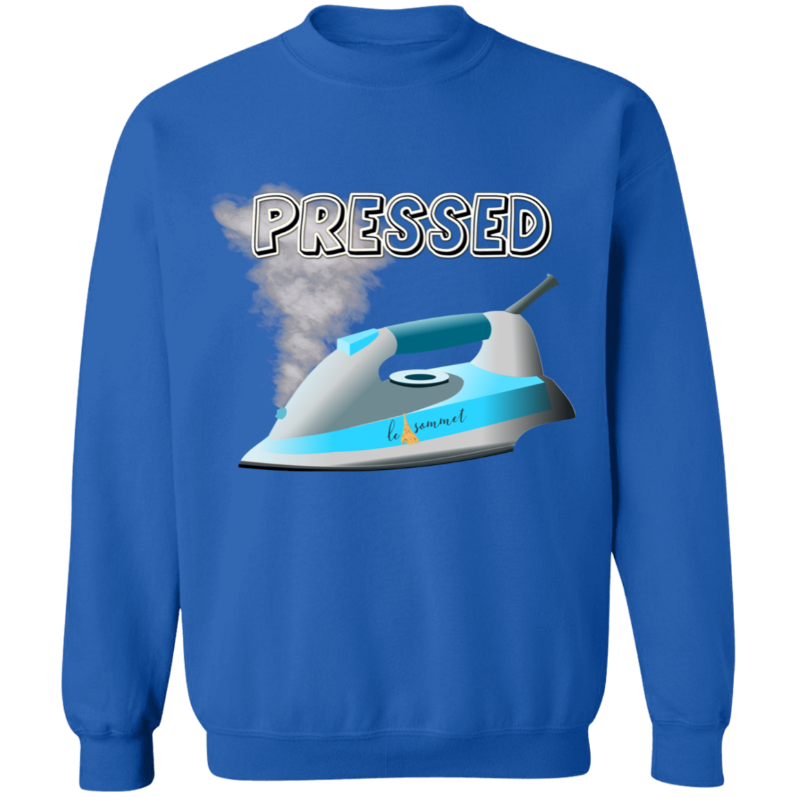 Pressed Crewneck Pullover Sweatshirt 8 oz.
