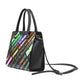 Le Sommet "Land O' Logos" Rivet Shoulder Handbag
