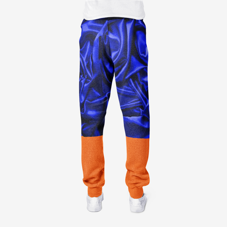 D-22 "Blue & Orange" Joggers Sweatpants