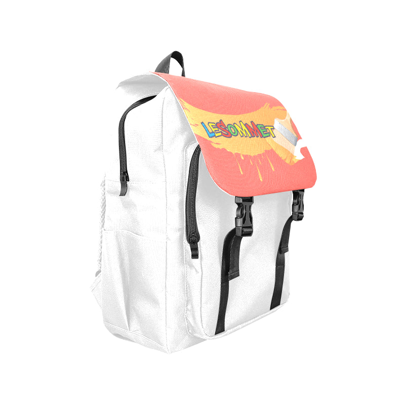 Le Sommet "Logo Paint Strip" Backpack