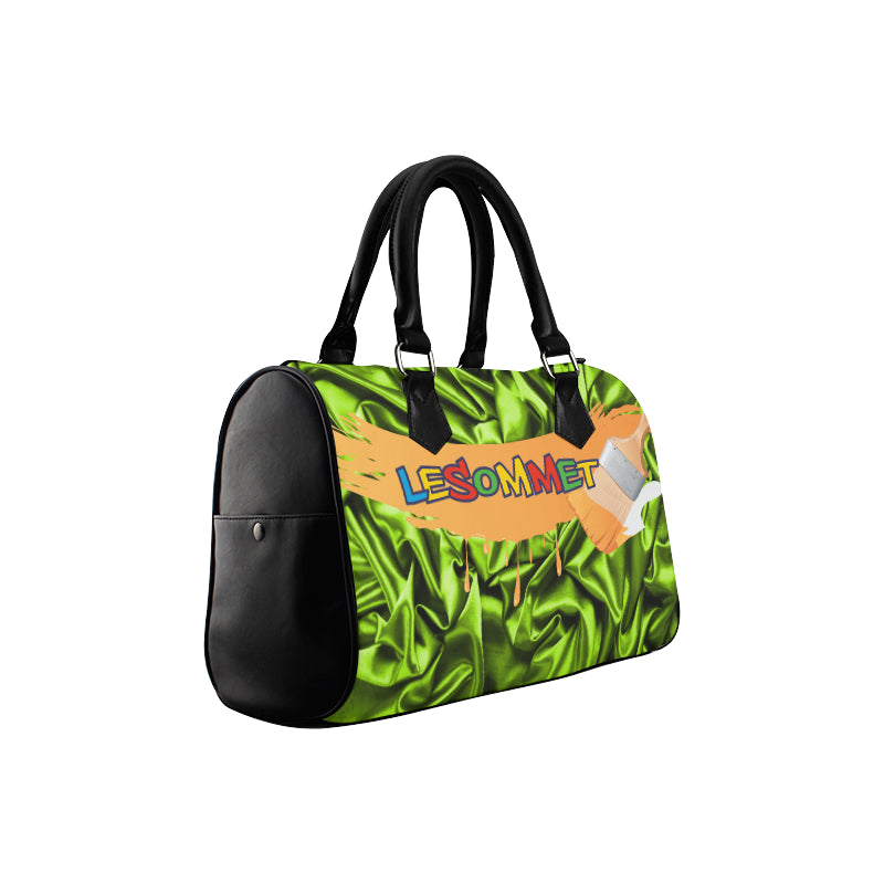 Le Sommet "Logo Paint Stroke" Barrel Handbag