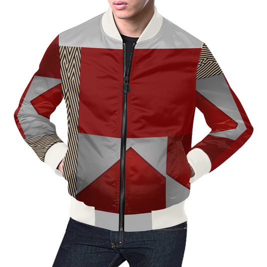 Le Sommet "Red, Grey & White" Jacket