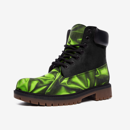 Le Sommet "D-22" Leather Boots (Green)