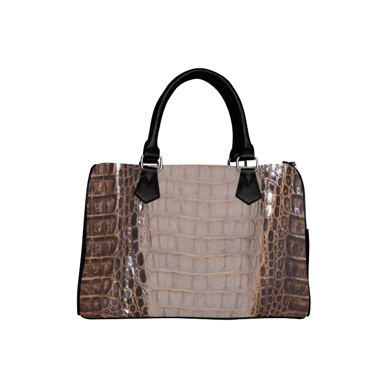 Le Sommet "Snake Skin" Barrel Handbag