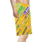 Le Sommet "Land O' Logos"  Beach Shorts