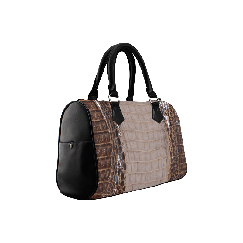 Le Sommet "Snake Skin" Barrel Handbag