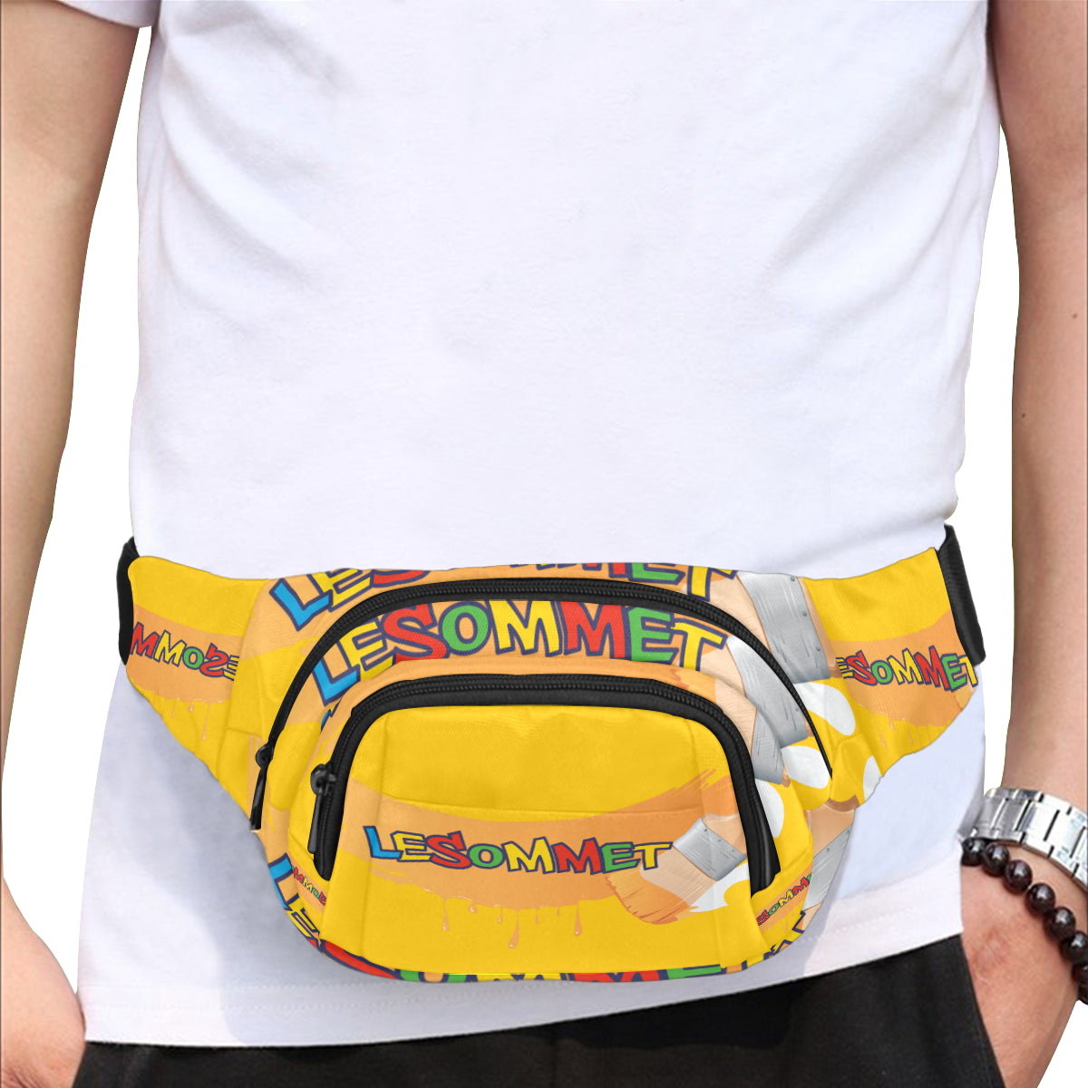 Le Sommet "Land O' Logos" Unisex Waist Bag