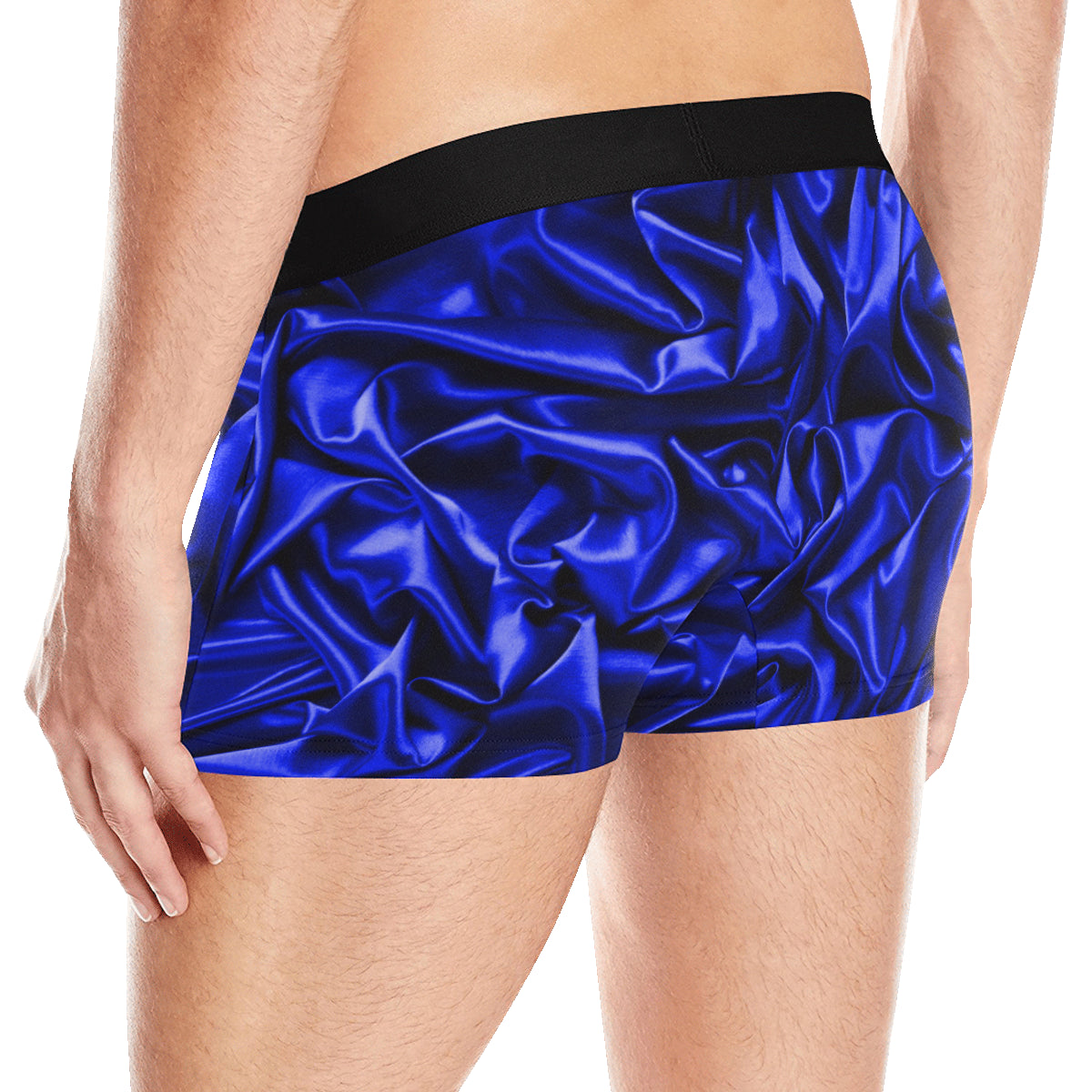 Le Sommet "Blue Satin Print" Boxer Briefs