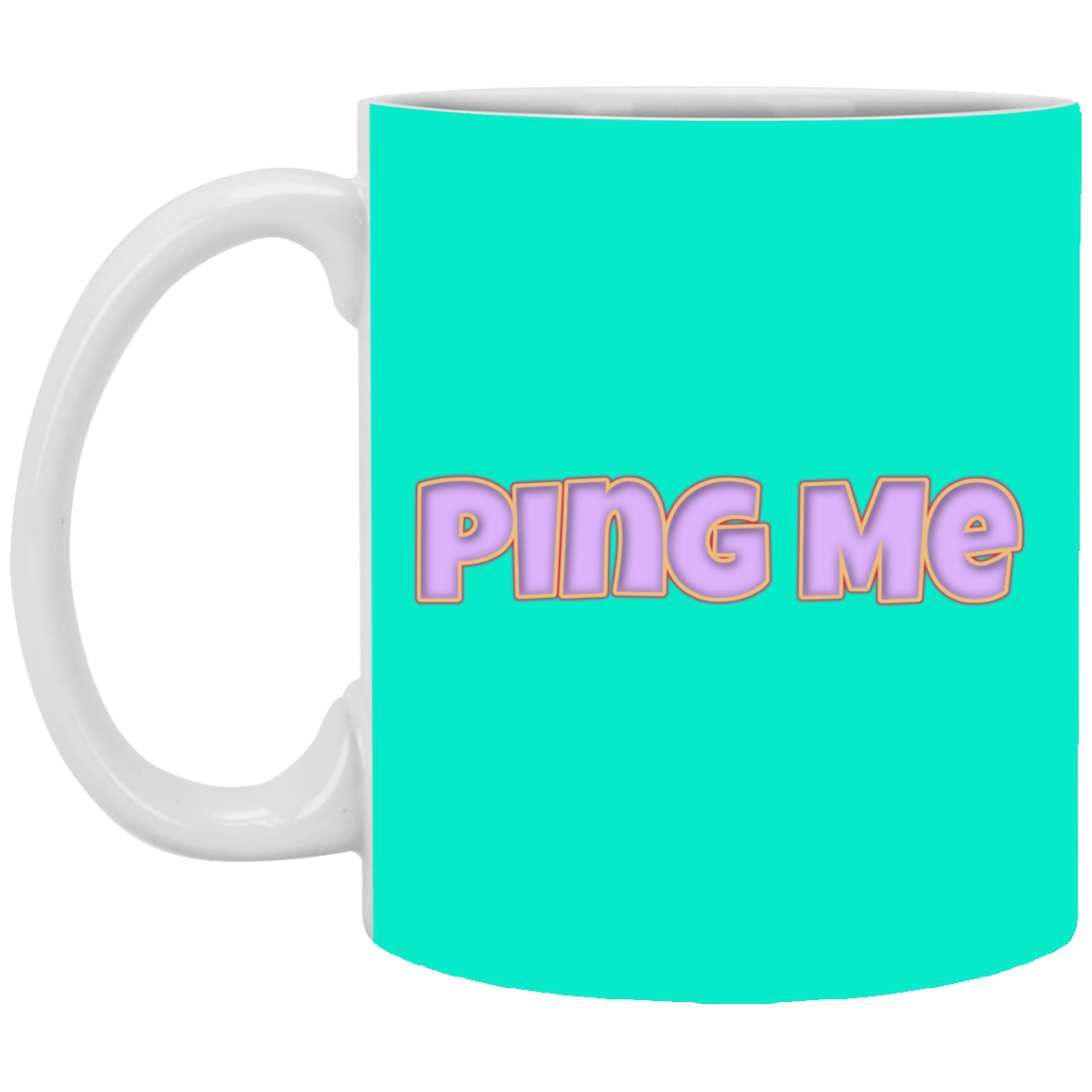 Ping Me11 oz. White Mug