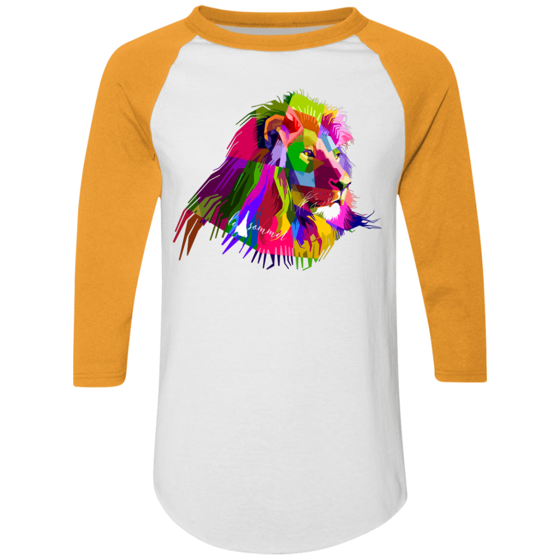 Prismatic Lion Colorblock Raglan Jersey