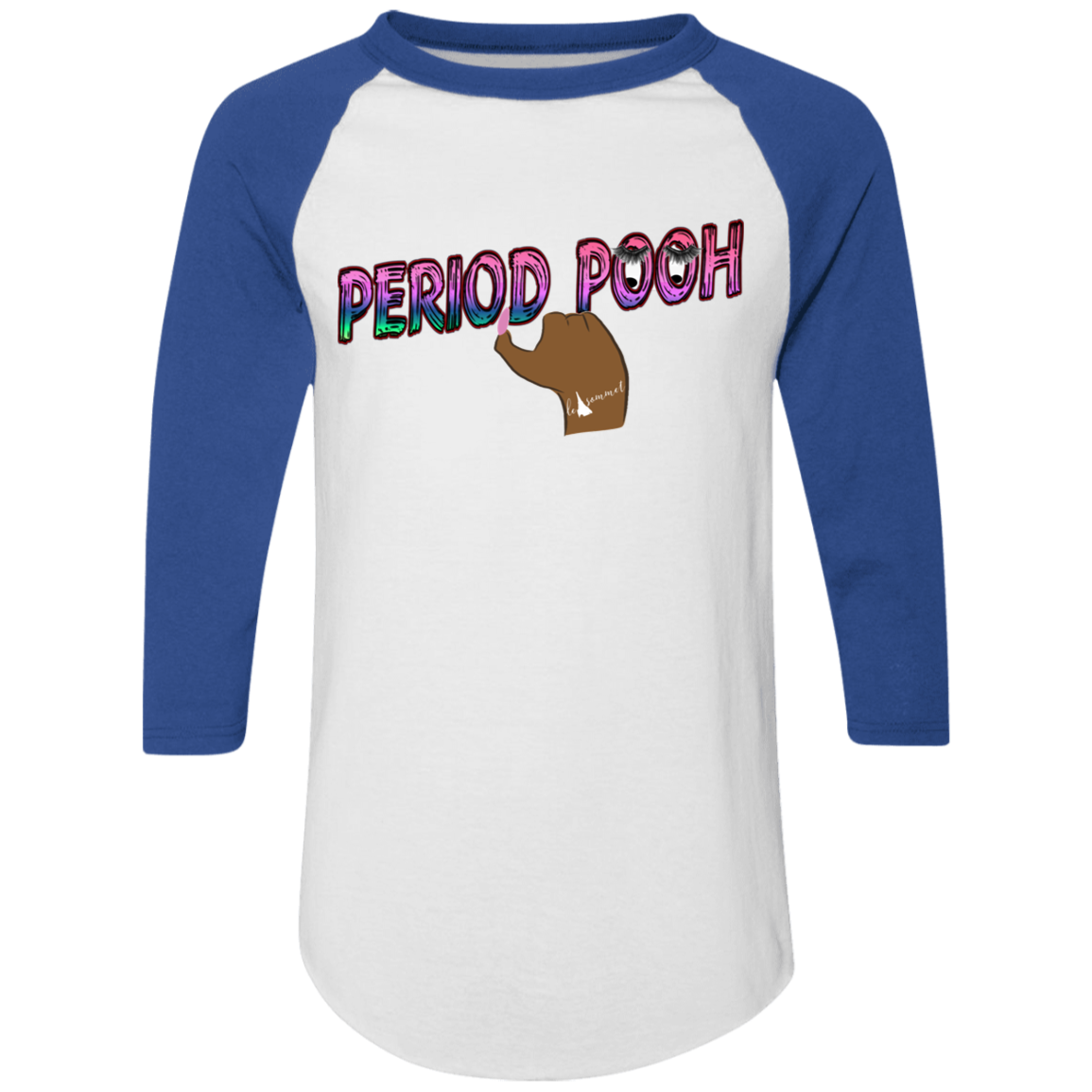 Period Pooh Colorblock Raglan Jersey