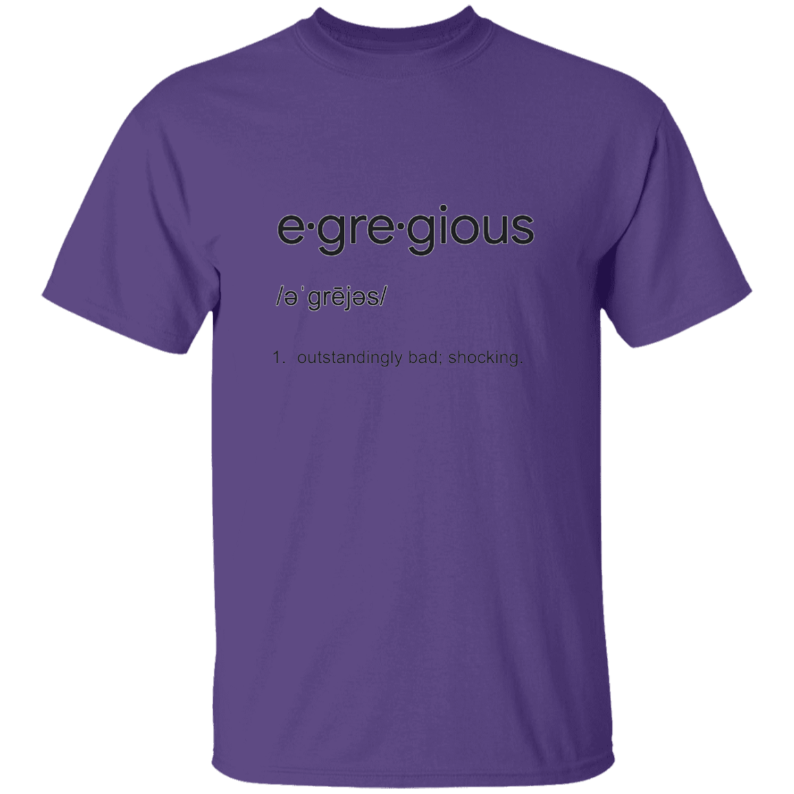 Egregious 5.3 oz. T-Shirt (chg)