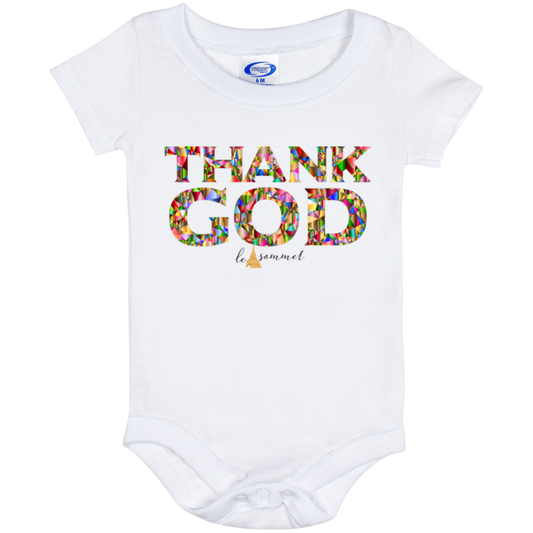 Thank God Baby Onesie 6 Month