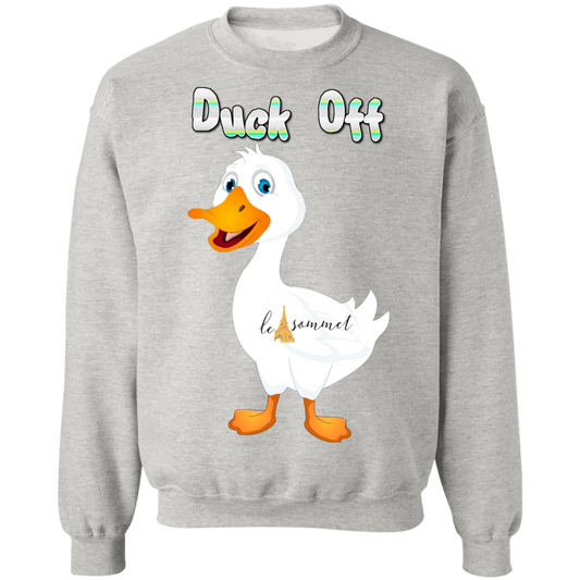 Duck OFf Crewneck Pullover Sweatshirt  8 oz.