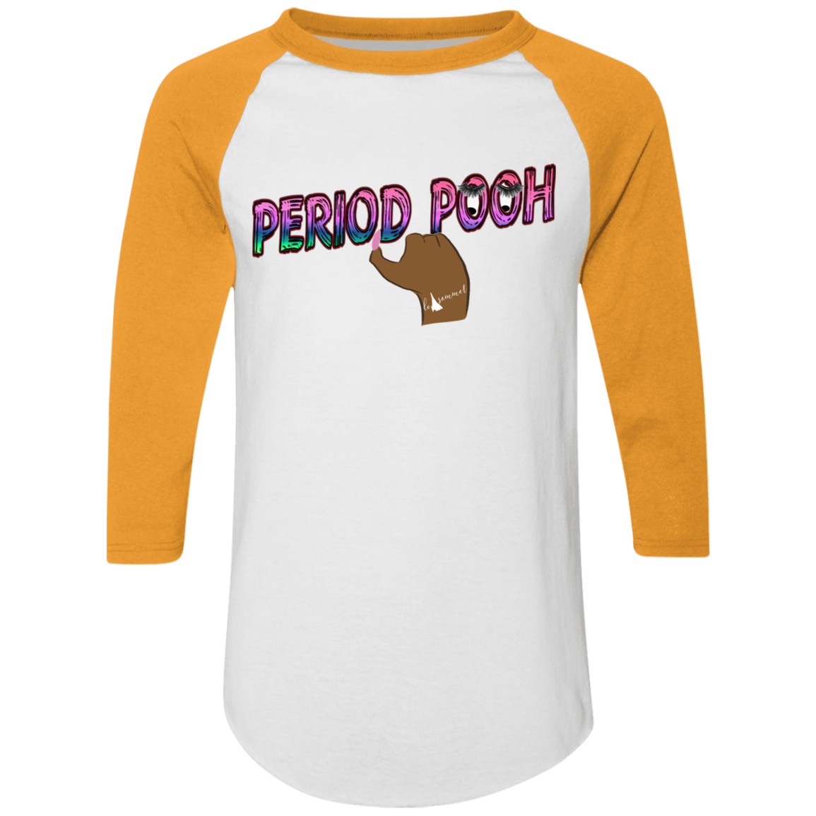 Period Pooh Colorblock Raglan Jersey