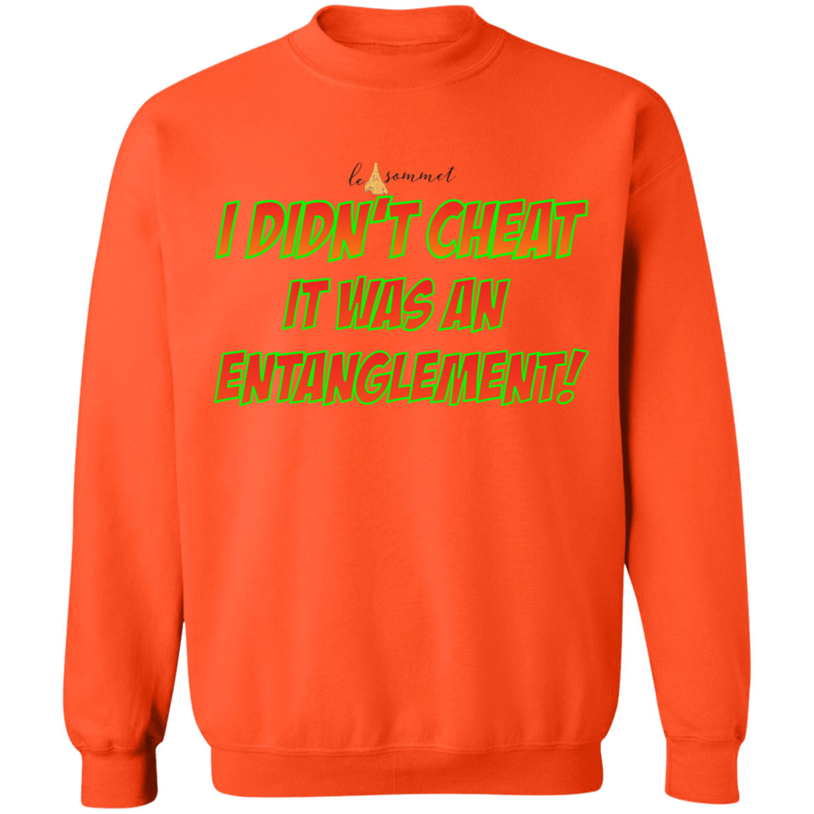 Entanglement Crewneck Pullover Sweatshirt  8 oz.