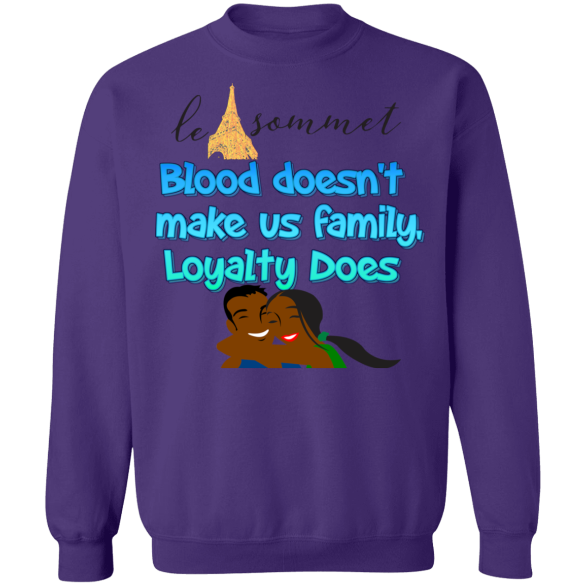 Loyalty Advice Crewneck Pullover Sweatshirt  8 oz.