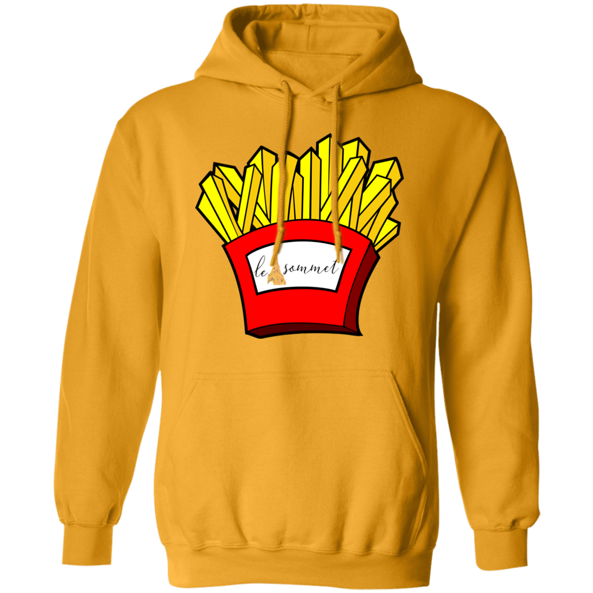 French Fries Pullover Hoodie 8 oz.