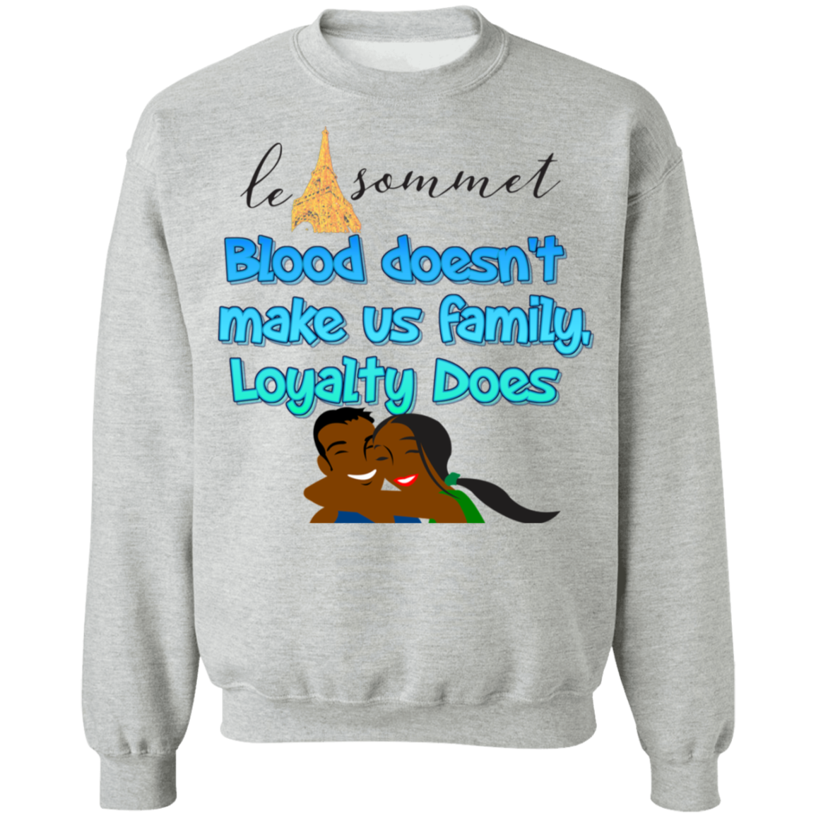 Loyalty Advice Crewneck Pullover Sweatshirt  8 oz.