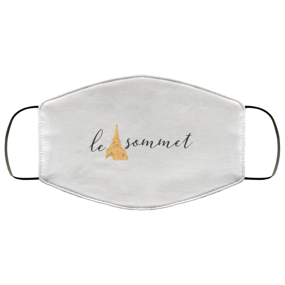 Le Sommet Logo FMA Face Mask