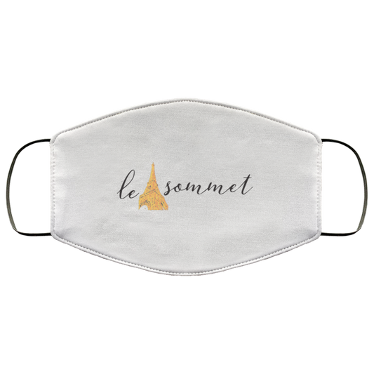 Le Sommet Logo FMA Face Mask