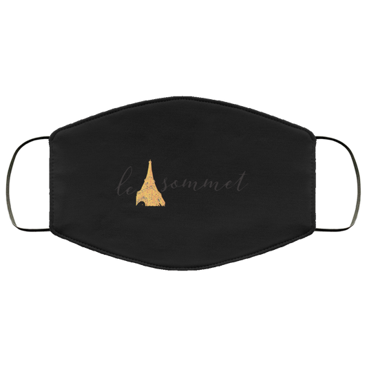 Le Sommet Logo FMA Face Mask