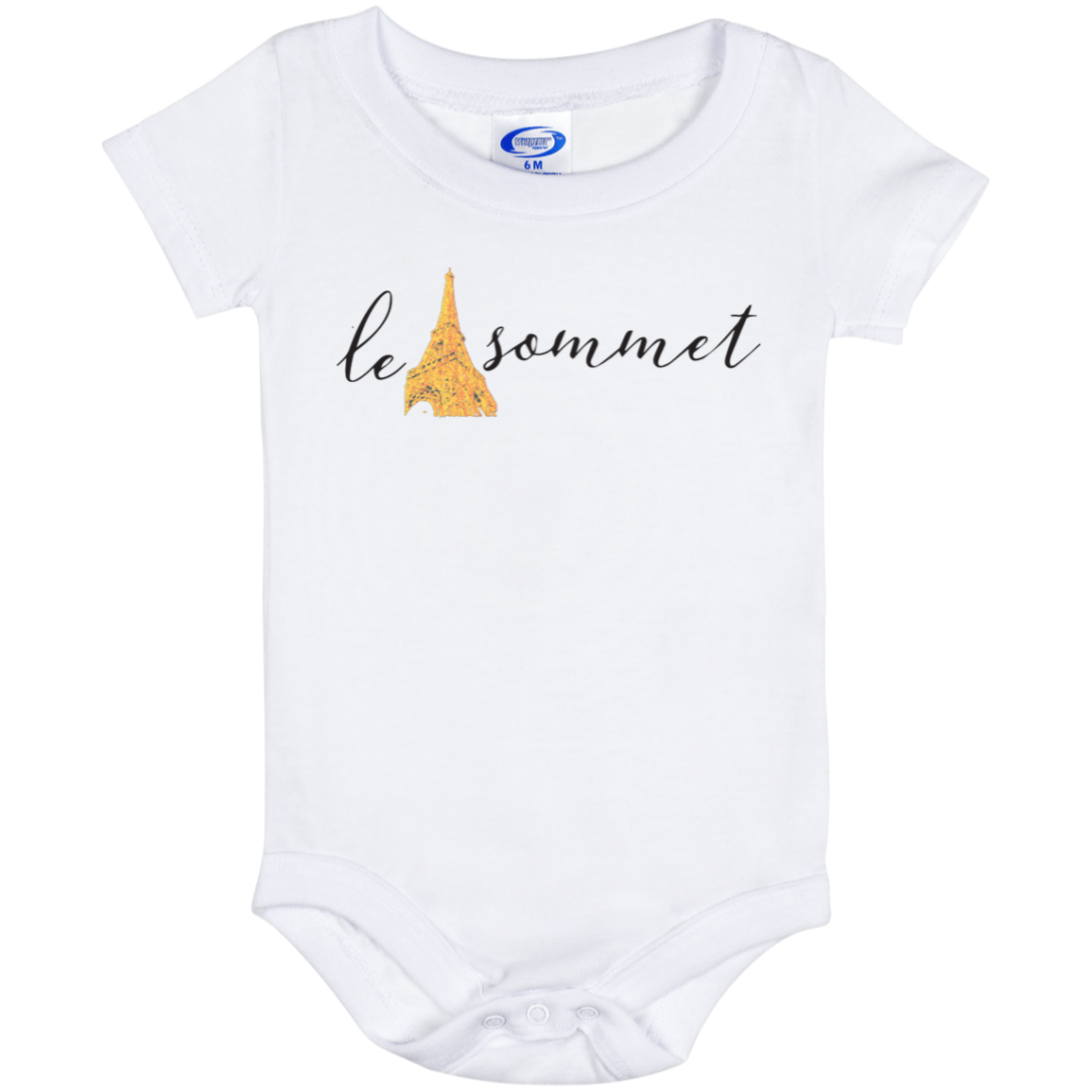 Le Sommet Logo Baby Onesie 6 Month