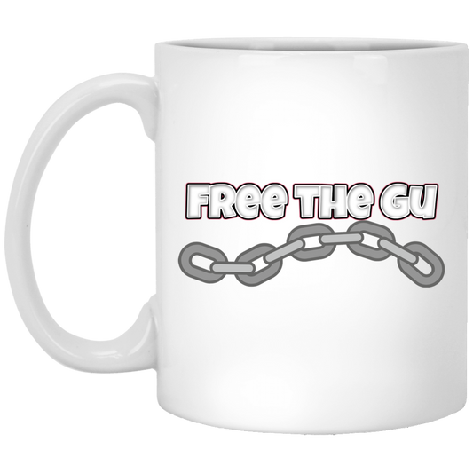 Free the Gu 11 oz. White Mug