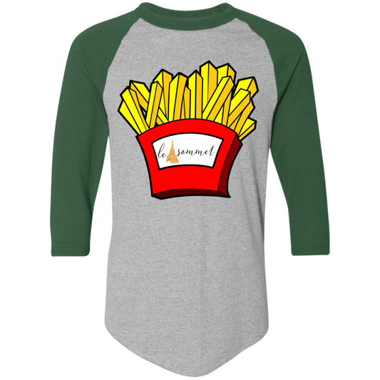 French Fries Colorblock Raglan Jersey