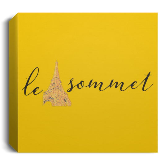 Le Sommet Logo Deluxe Square Canvas 1.5in Frame