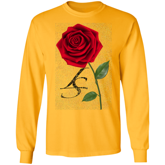 G240 LS Ultra rose Cotton T-Shirt