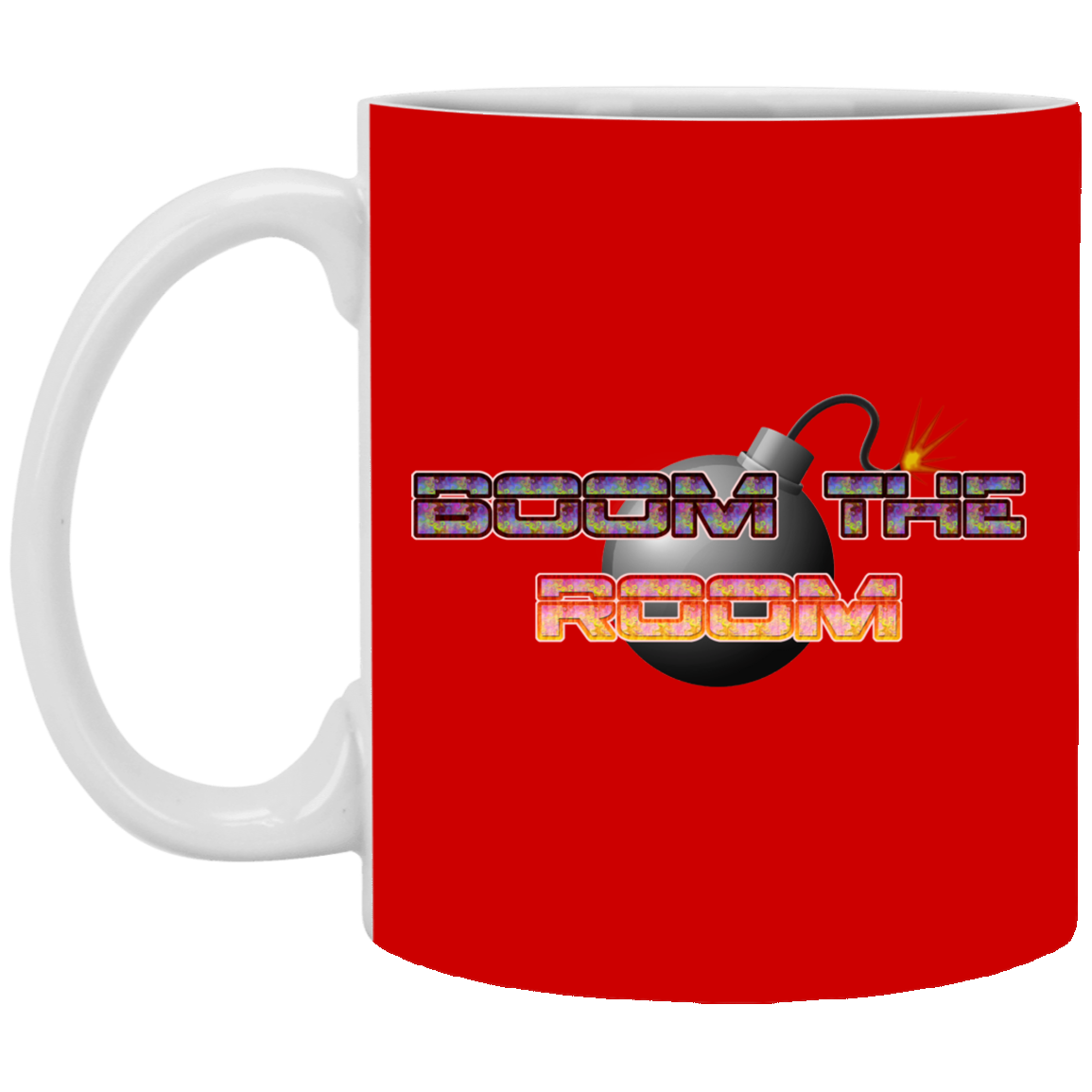 Boom the Room11 oz. White Mug