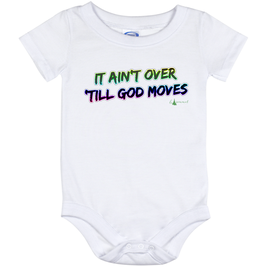 It Ain't Over 'Till God Moves  Baby Onesie 12 Month