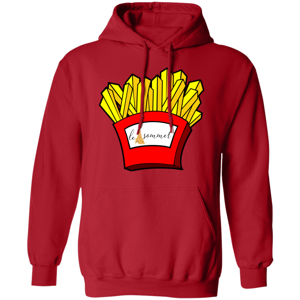 French Fries Pullover Hoodie 8 oz.