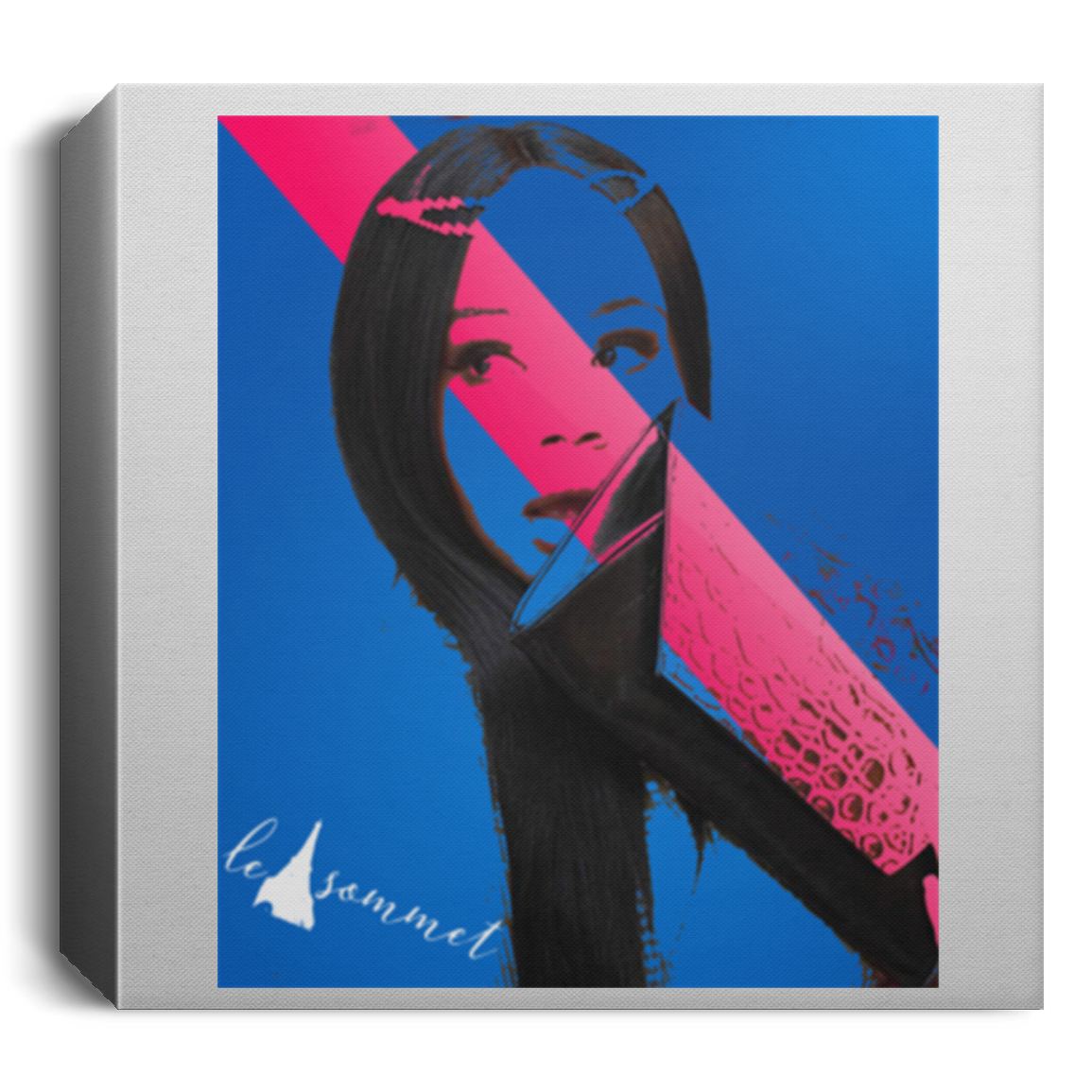 Queen Jay Marie Deluxe Square Canvas 1.5in Frame