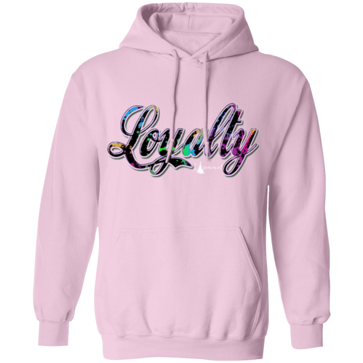 Loyalty Paint Splatter Pullover Hoodie 8 oz.