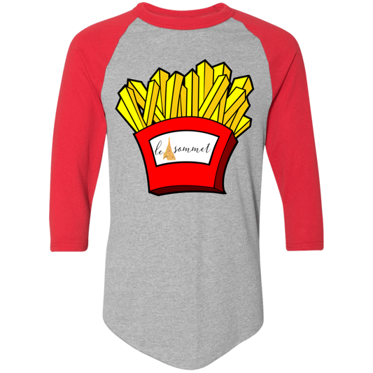 French Fries Colorblock Raglan Jersey