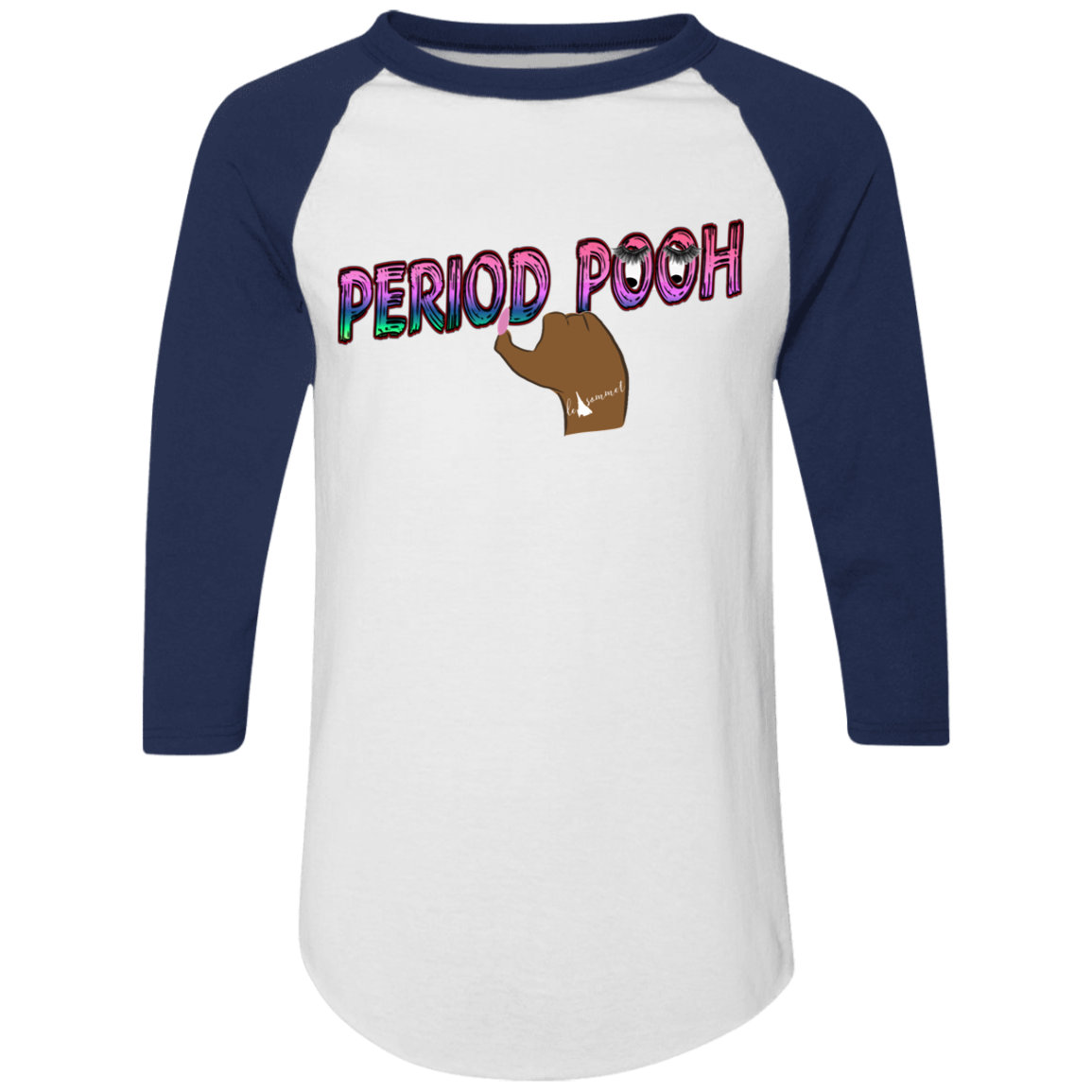 Period Pooh Colorblock Raglan Jersey