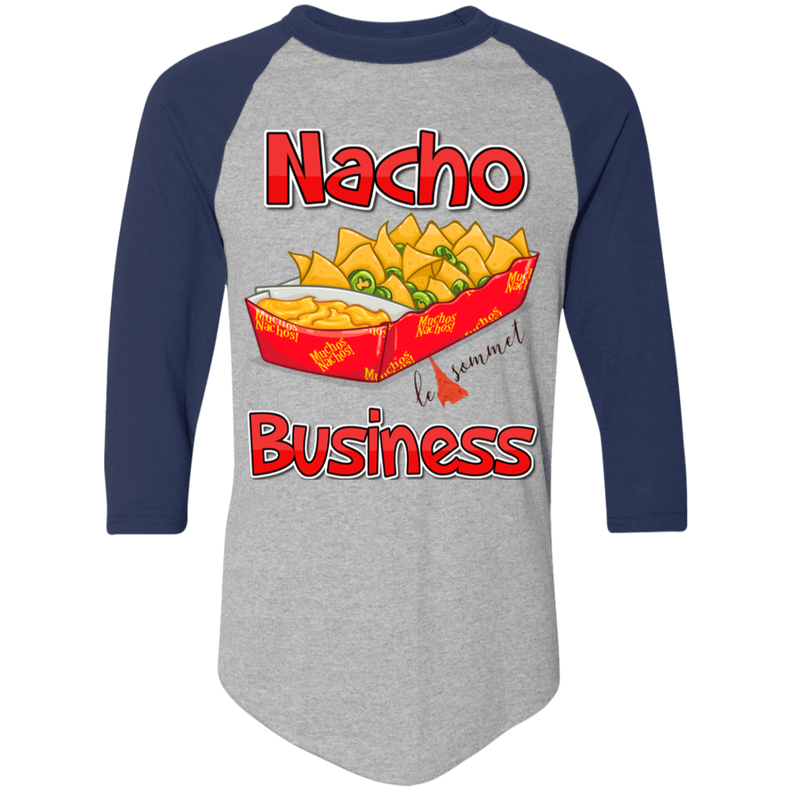 Nacho Business Colorblock Raglan Jersey