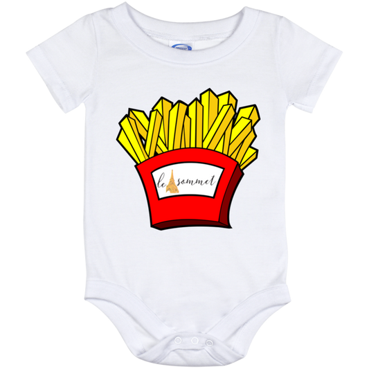 French Fries Baby Onesie 12 Month