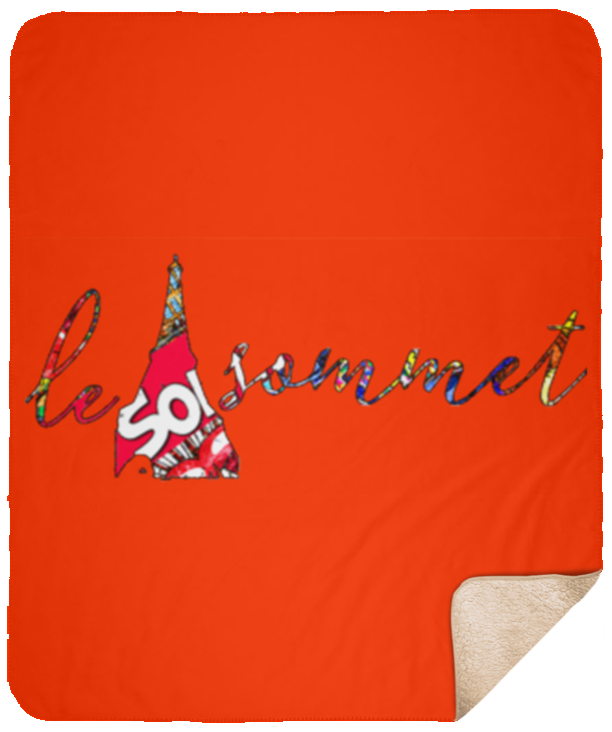 LS Graffiti Logo Sherpa Blanket - 50x60