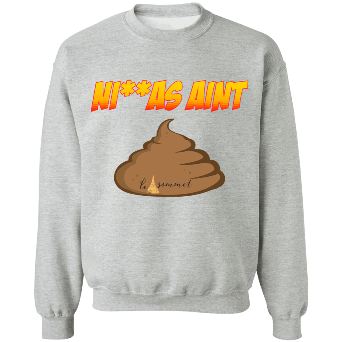 NAS Crewneck Pullover Sweatshirt  8 oz.