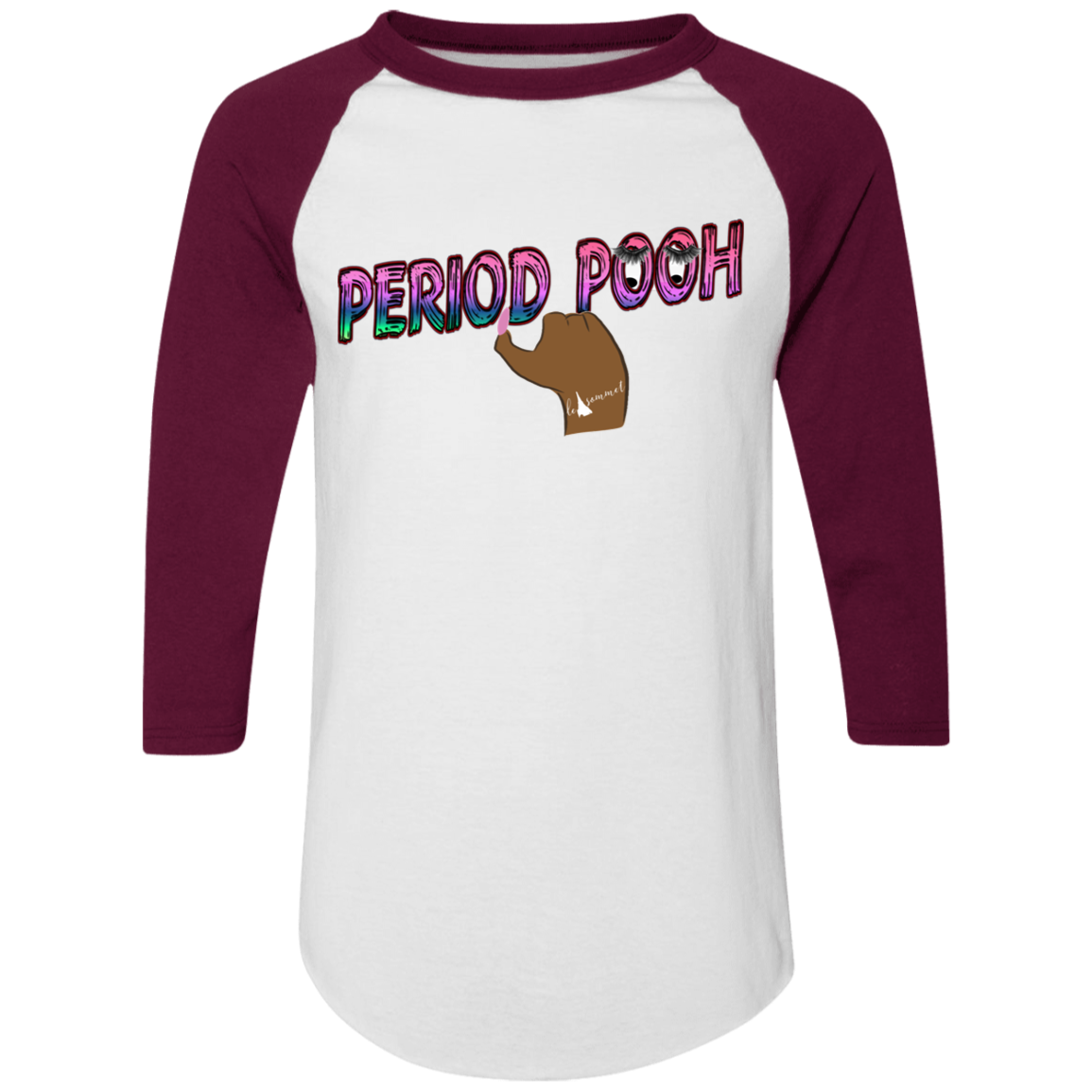 Period Pooh Colorblock Raglan Jersey