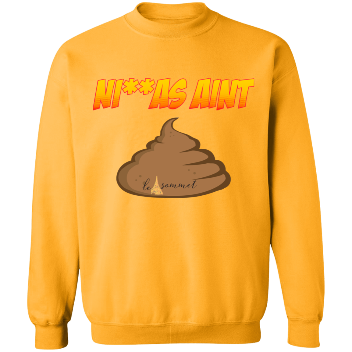 NAS Crewneck Pullover Sweatshirt  8 oz.