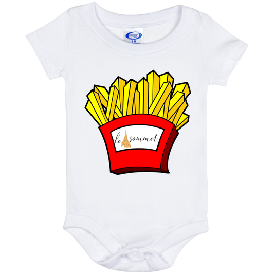 French Fries Baby Onesie 6 Month