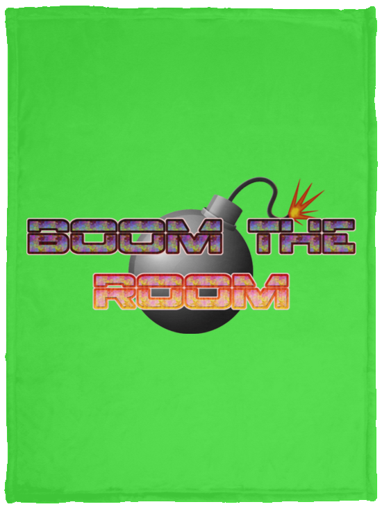 Boom the Room Plush Fleece Blanket - 30x40 (chg)